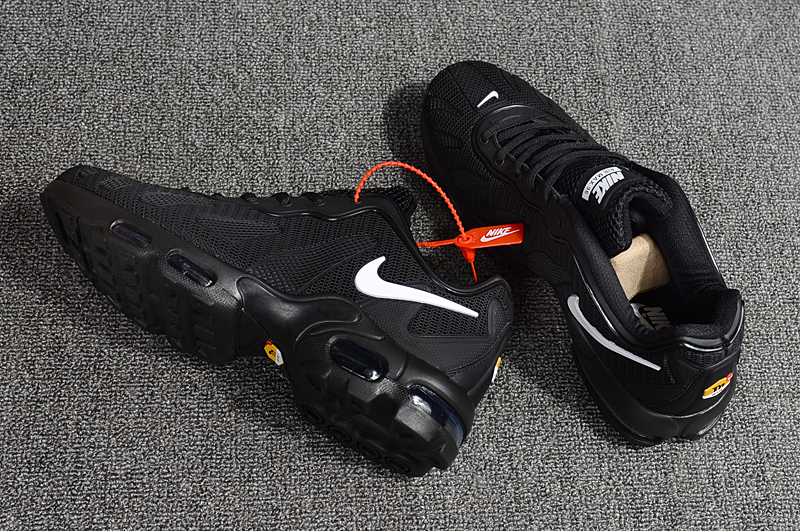 New Nike Air Max 96 All Black White Shoes - Click Image to Close